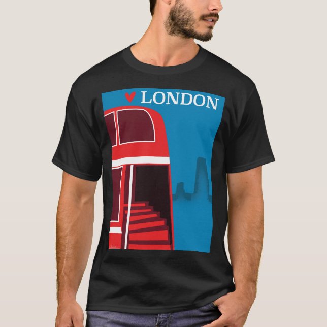 London Red Bus T-Shirt (Front)