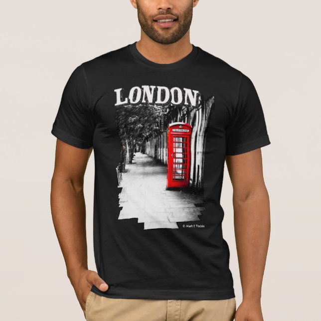 London Red Telephone Box T-Shirt (Front)