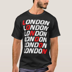 London Retro Vintage A Real Englishman From Englan T-Shirt