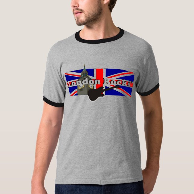 London Rocks Mens Tee Shirt (Front)
