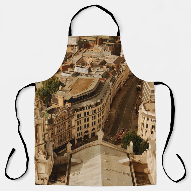 London rooftop view panorama with urban architectu apron (Front)