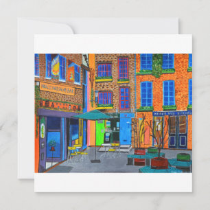London Roseberry invitation card  