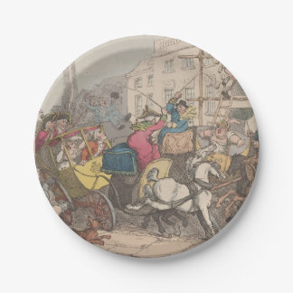London - Round Paper Plates