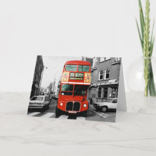 London Routemaster Bus Card