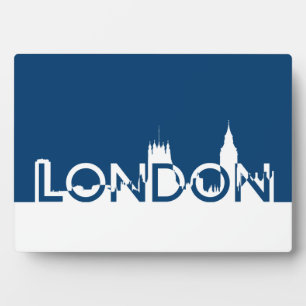 London silhouette plaque