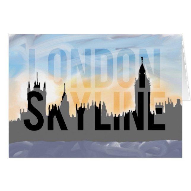 LONDON skyline (Front Horizontal)