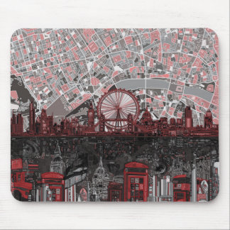 london skyline abstract mouse pad