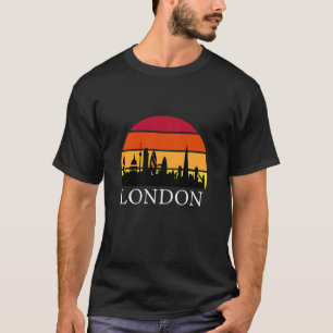 London Skyline - Big Ben The Shard Long Sleeve T-Shirt