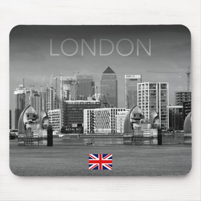 London Skyline Mouse Pad (Front)
