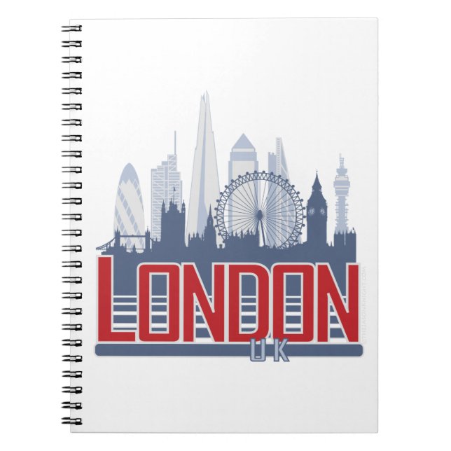 London Skyline Notebook (Front)
