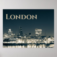 London Skyline Panorama Urban Souvenir Gift