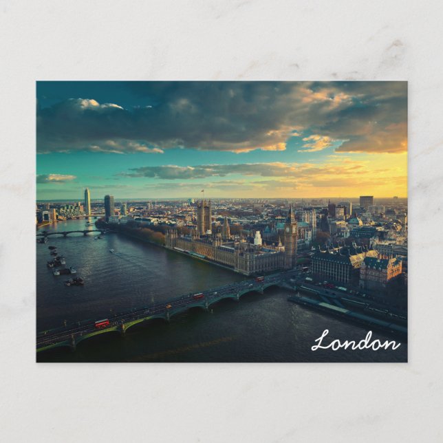London skyline postcard (Front)