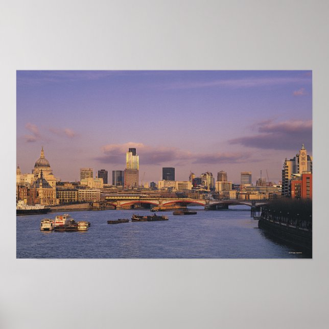 London Skyline Poster (Front)