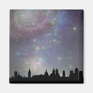 London skyline silhouette cityscape magnet