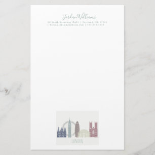 London Skyline Stationery
