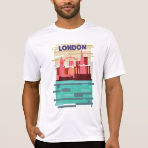 London skyline travel poster. T-Shirt