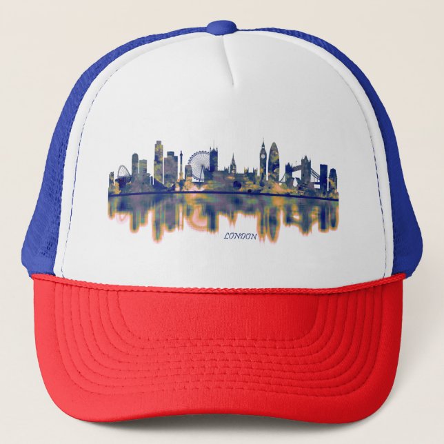 London Skyline Trucker Hat (Front)