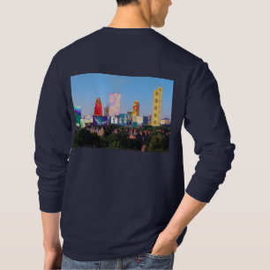 London skylines collage ls mens t-shirt back/front
