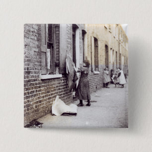 London Slums 15 Cm Square Badge