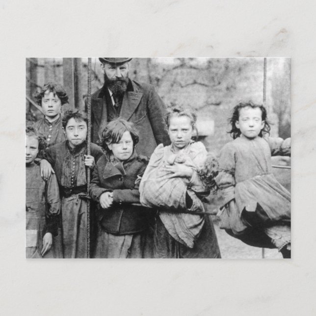 London Slums Postcard (Front)