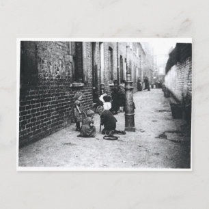 London Slums Postcard