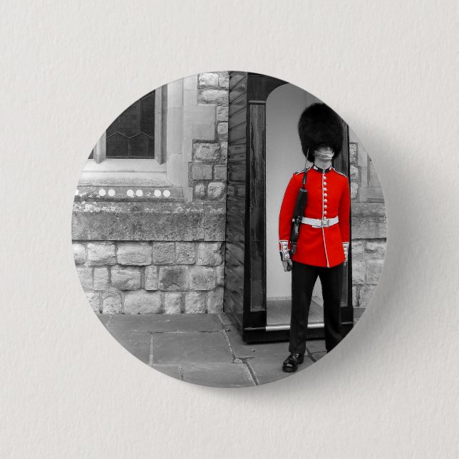 London Soldier Parade button (Front)