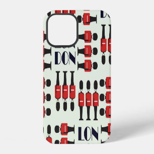 London, soldiers, seamless pattern iPhone 12 case