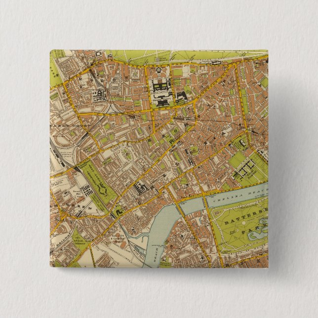 London Southwest 15 Cm Square Badge (Front)