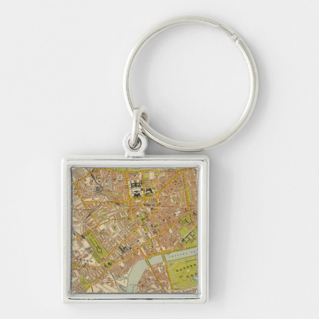 London Southwest Key Ring (Front)