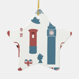 London Special Ceramic Tree Decoration
