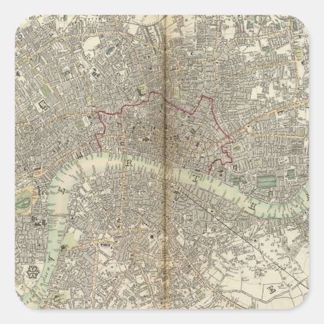 London Square Sticker (Front)