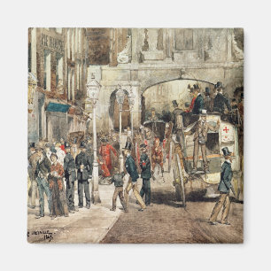 London Street, 1869 Magnet