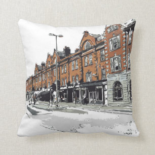 London Street Scene Cushion