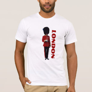 London t-shirt with British soldier