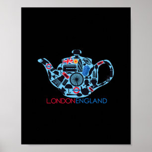 London Tea Poster