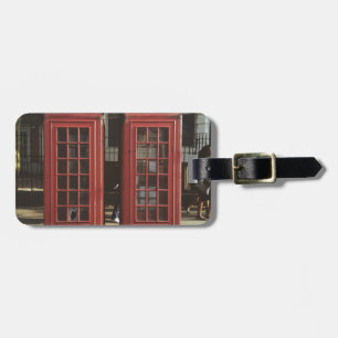 London Telephone Box Luggage Tag