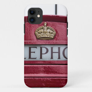 London Telephone Phone Booth Red Case-Mate iPhone Case
