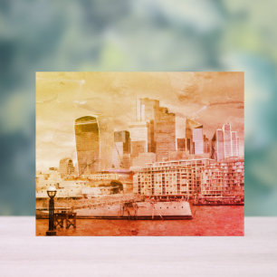 London - The City Acrylic Sign