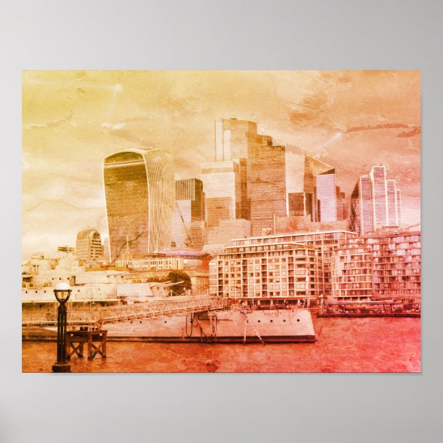 London - The City Poster (Front)
