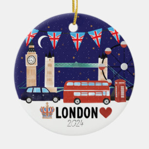 London Theme Ornament 2024