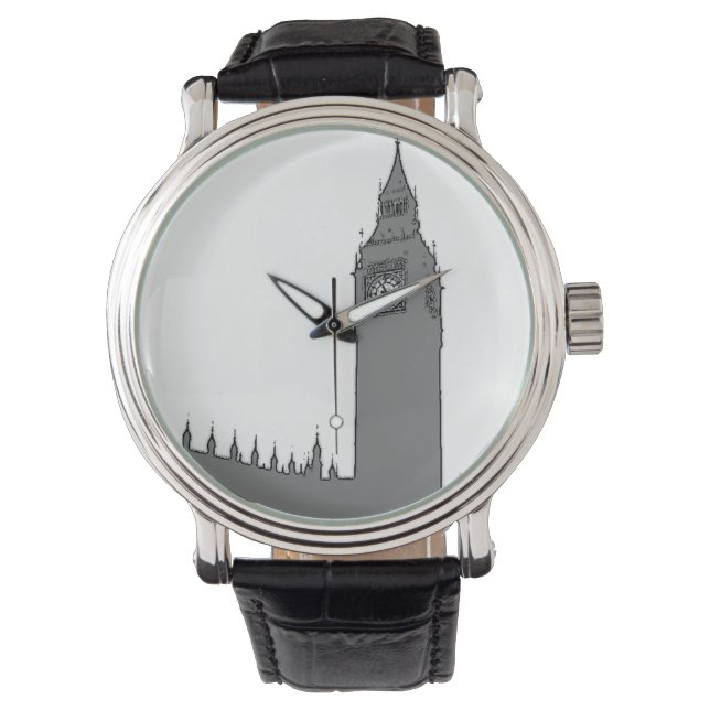 London Themed Big Ben Watch (Front)
