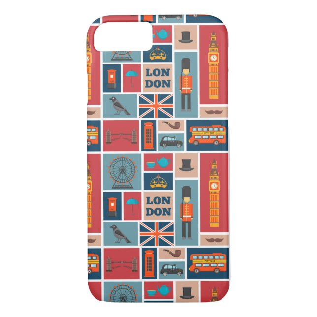 London Themed Case-Mate iPhone Case (Back)