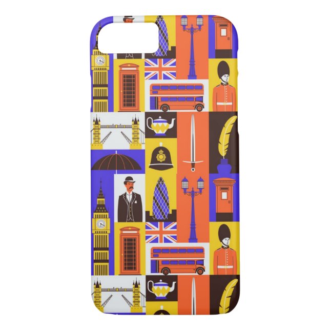 London Themed Case-Mate iPhone Case (Back)
