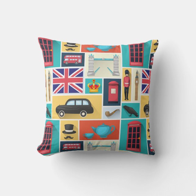 London Themed Cushion (Front)