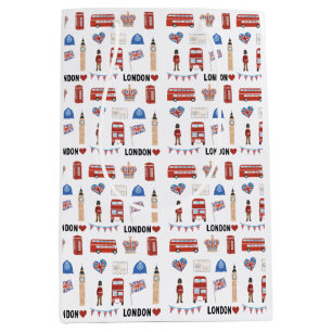 London Themed Gift Bag London Themed Gift