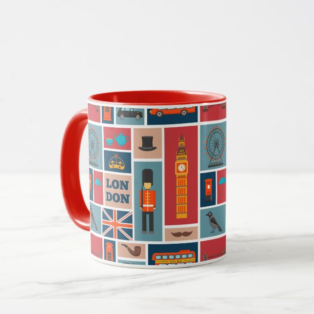London Themed Mug (Front Left)
