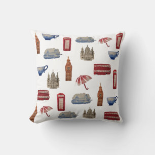 London Throw Pillow