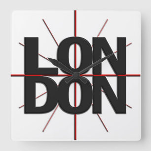 London Timezone Wall Clock