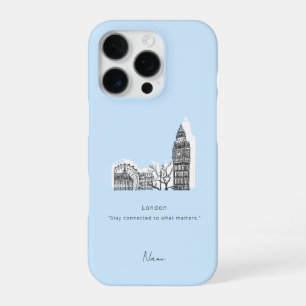 London Tone Sketch iphone case
