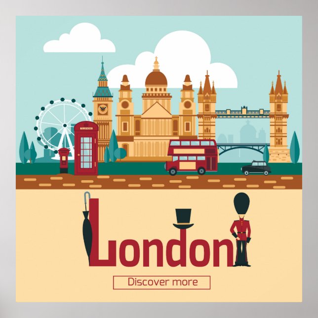 London tourism poster (Front)